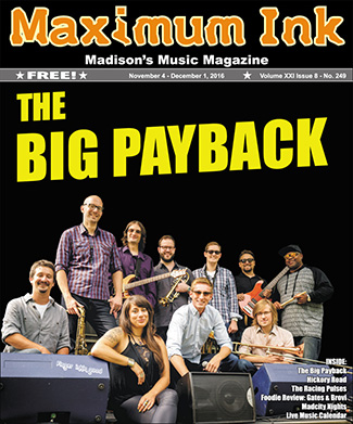 The Big Payback on the cover of Maximum Ink music magazine