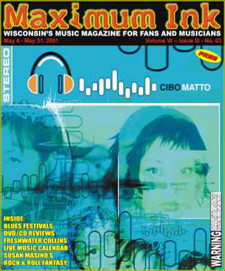 Japan's Cibo Matto on the cover of Maximum Ink in May 2001
