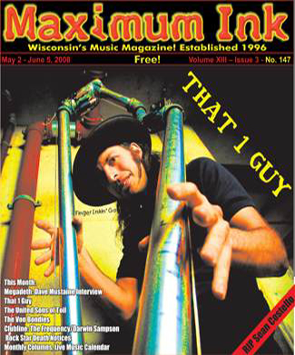 That One Guy on the cover of Maximum Ink in May 2008