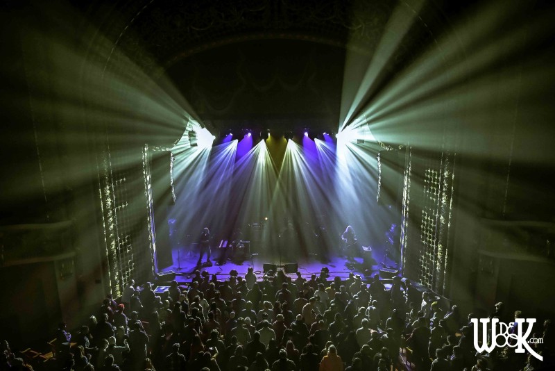 Railroad Earth performing at The Pabst Theater on 02.05.22 in Milwaukee, Wisconsin - photo by DeWook