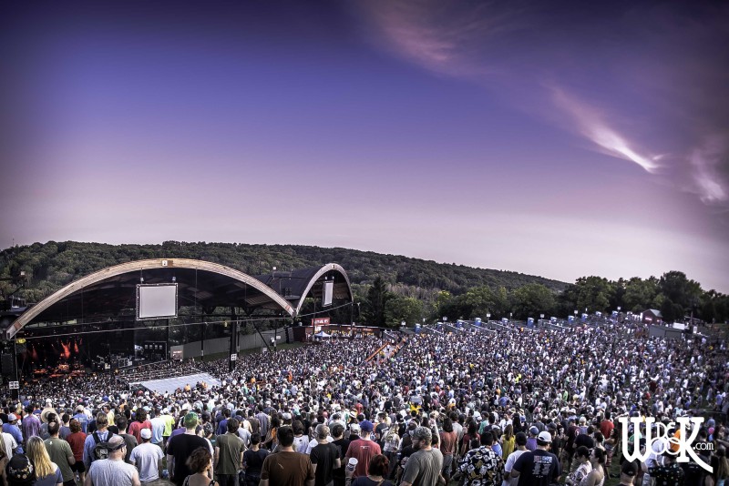 Phish performing at Alpine Valley 07.12.19 - photo by DeWook