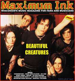 Beautiful Creatures, the band on the cover during 9/11, September 2001