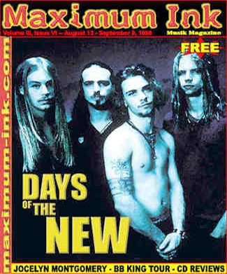 Days Of The New on the cover of Maximum Ink