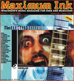 Electric Hellfire Club on the cover of Maximum Ink in March 2002 - photo by Rokker