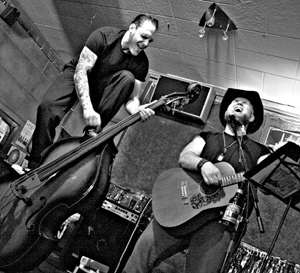 Paul Scharlau & Brian Smith of God's Outlaw - photo by Richard Perez