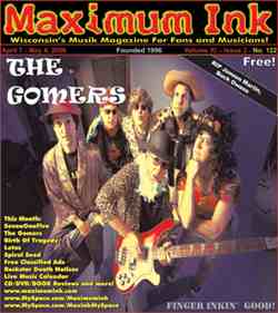 Madison's The Gomers on the cover of Maximum Ink in April 2006