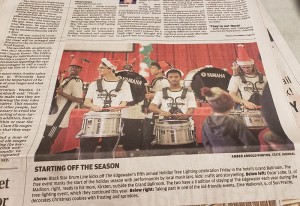 Nikko & Black Star Drumline make the Wisconsin State Journal
