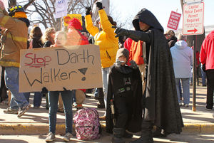 Darth Walker, Mini-Vader, Lizzie & Allison Rocker