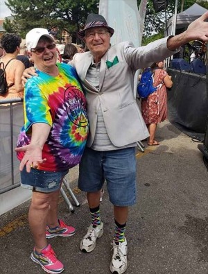 Mama and Papa Rökker enjoying AtwoodFest 2019 - photo by Cynthia Shields