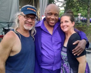 Rökker, Sonny Knight, and Teri Barr backstage at Atwoodfest 2016