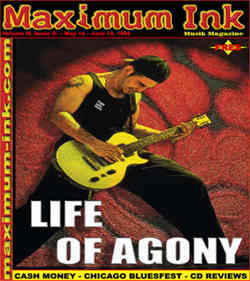 Life Of Agony on the cover of Maximum Ink May 1998 - photo by Paul Gargano