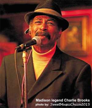 Madison legend Charlie Brooks - photo by Sweet Music Chica