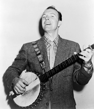 the young Pete Seeger