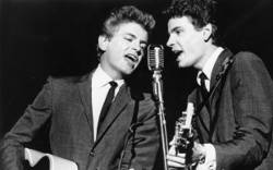 Phil Everly, with brother Don, circa 1960