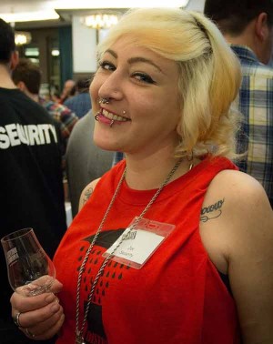Star Liquor's Valerie Zelinski Kittel at Distill America 2016. RIP