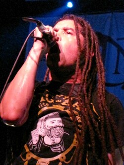 Elias Soriano of Nonpoint 5-21-13 at the Orpheum Theater in Madison