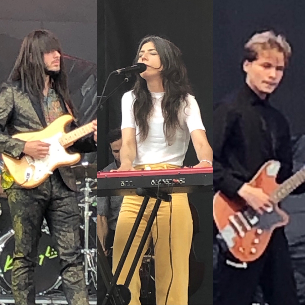 Khruangbin, Julia Holter and black midi - photo by Dave Robbins