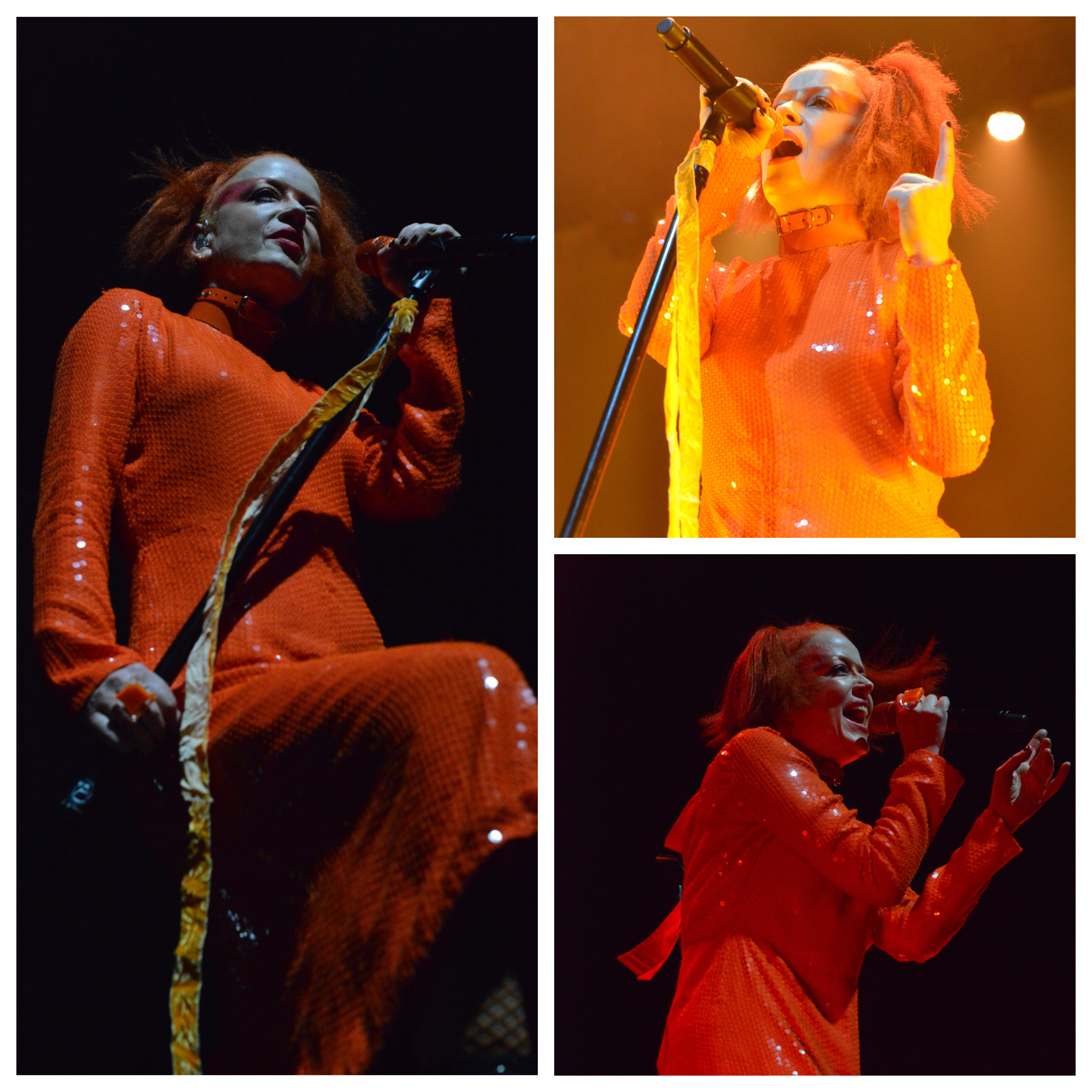 Shirley Manson of Garbage - photo by Russell Kershaw