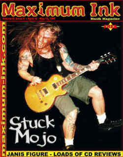 Stuck Mojo on the cover of Maximum Ink in April 19998 - photo by Paul Gargano