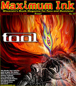 Tool on the cover of Maximum Ink September 2006 art by Peter Westermann